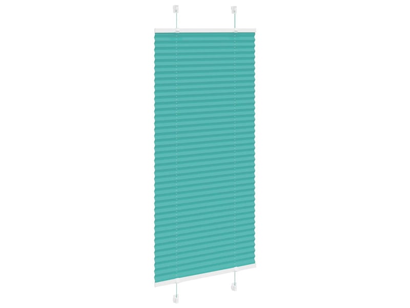Store plissé, store de fenêtre vert pétrole 60x150 cm largeur du tissu 59,4 cm cf47092 - Conforama C
