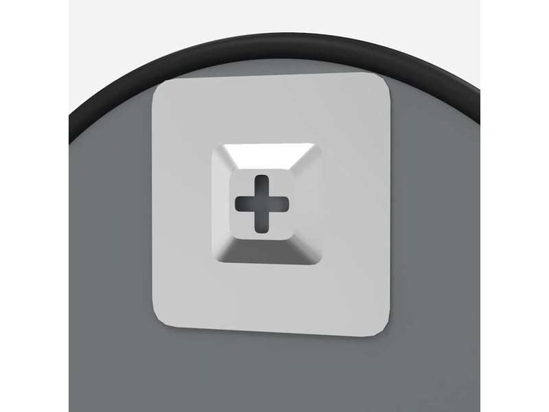  Miroir mural noir ø 20 cm rond cf62858  - Conforama E