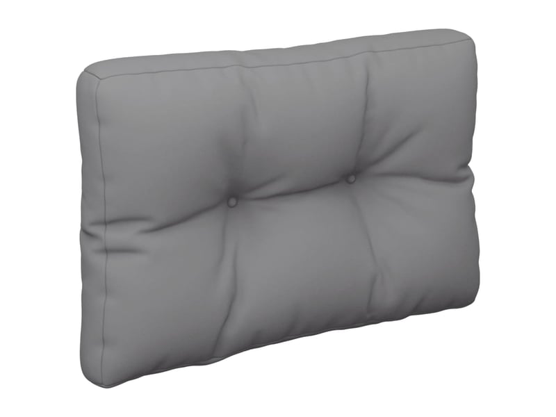  Lot de 2 coussins de palette, coussins de canapé gris tissu cf59531  - Conforama E