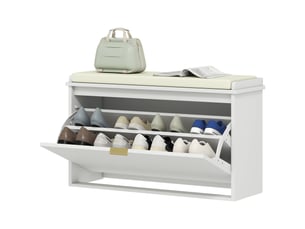 Console 1 tiroir(s)  coloris blanc <strong></strong> <strong></strong>