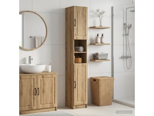 Colonne de salle de bain avec étagère ouverte utrecht shl4791
