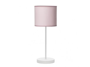Lampe à poser enfant fabrilamp ibor blanc et rose 1xe14 42 x 17 x 17 cm
