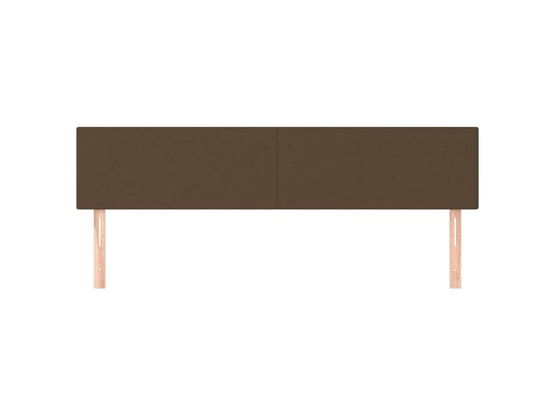  Tête de lit, décoration murale marron foncé 160 x 5 x 78 cm tissu shl33677  - Conforama C