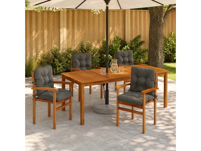  Lot de 4 coussins de chaise à dossier haut vianen cf59354  - Conforama B