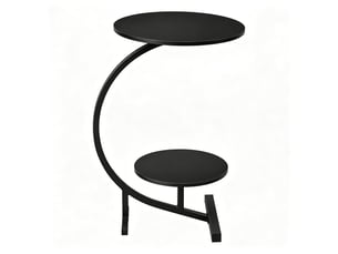 Table basse coloris noir SOGEU