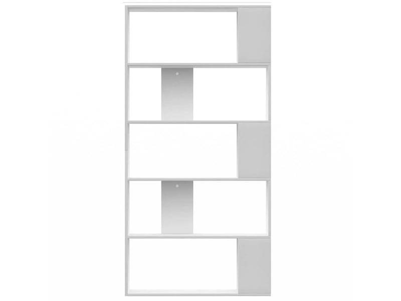  Bibliothèque, étagère de rangement blanc bois d'ingénierie shl2785  - Conforama E