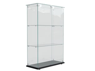 Vitrine coloris noir - x