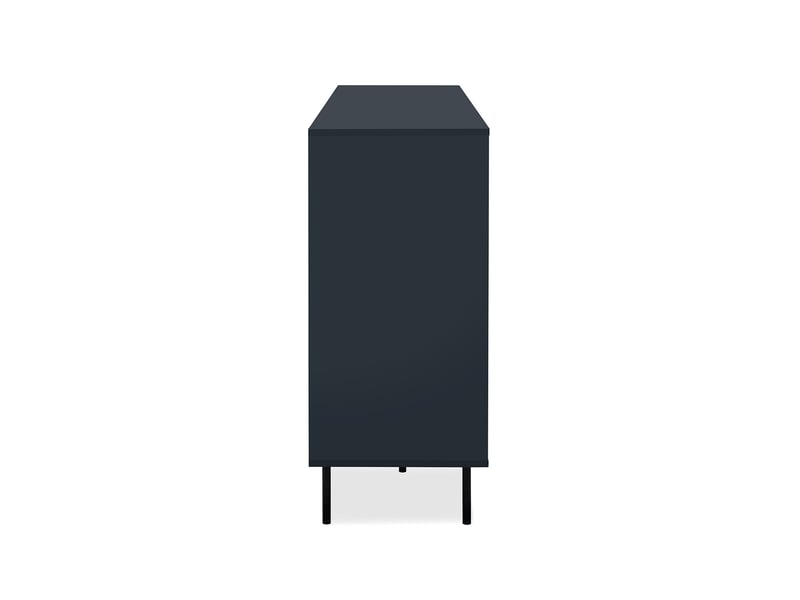 Buffet 4 portes NAVY BLUE W coloris bleu marine - Conforama T