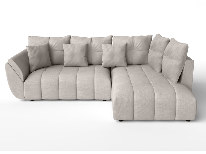 Canapé d angle convertible kayseri canapé beige 268 cm Kayseri - Conforama B