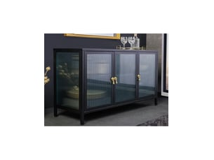 Buffet <strong>MEUBLORAMA</strong> <strong></strong> - 105 cm coloris noir