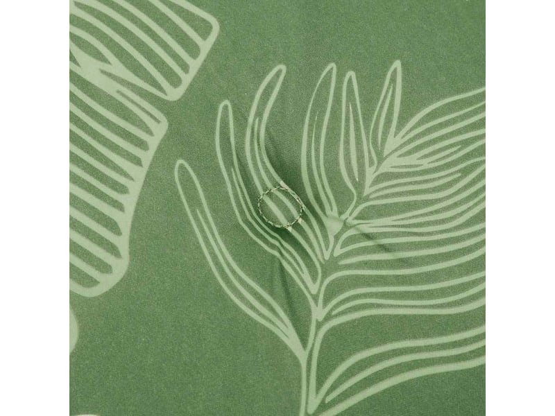  Coussin de banc de jardin, coussin d'assise motif de feuilles 120x50x3 cm cf52750  - Conforama E