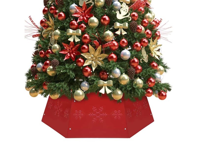  Jupe de sapin de noël rouge ø68x25 cm  - Conforama B