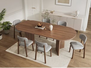 Ensemble table ovale  6 chaise(s)  <strong>BGSRYAO</strong> <strong></strong> 