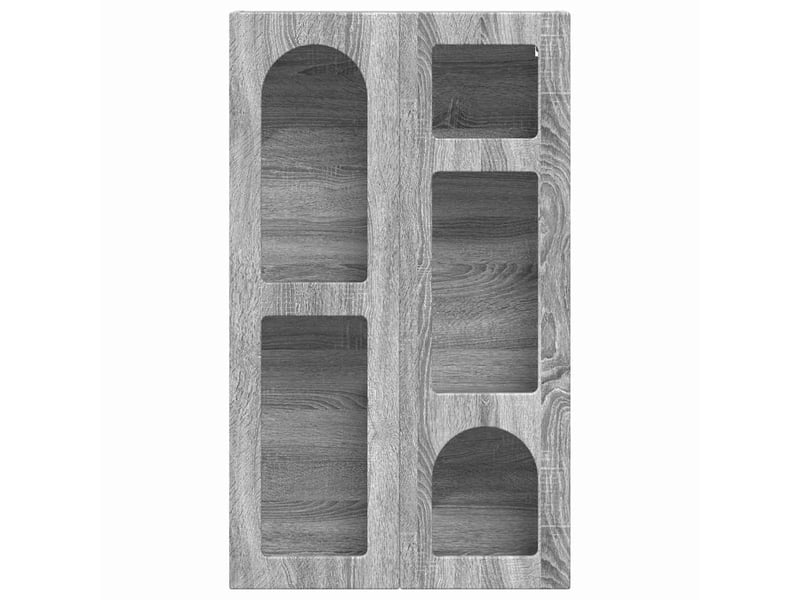  Armoire suspendue, meuble de rangement elst sonoma gris 59x20x100 cm  - Conforama E