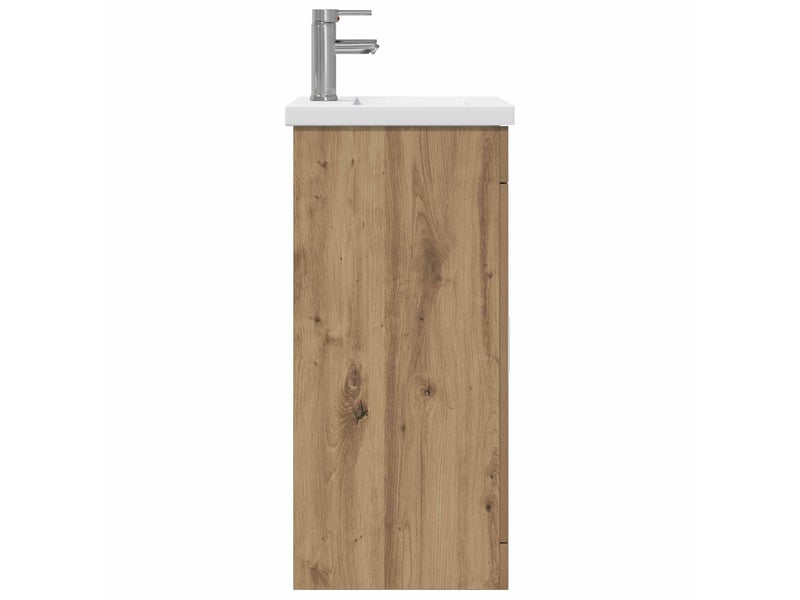  Meuble de salle de bain avec évier chêne artisanal shl9918  - Conforama E