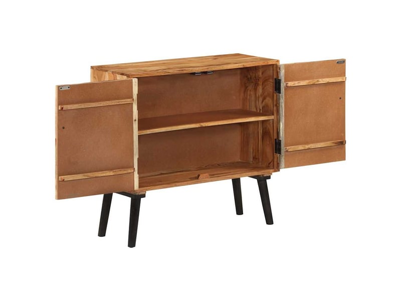  Buffet salon bois de manguier massif 85x30x75 cm shl77982  - Conforama C