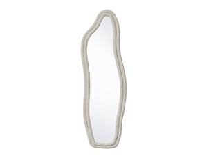 Miroir  à poser coloris blanc <strong>NAHILIMI</strong>  <strong></strong> - 140 cm x 45 cm