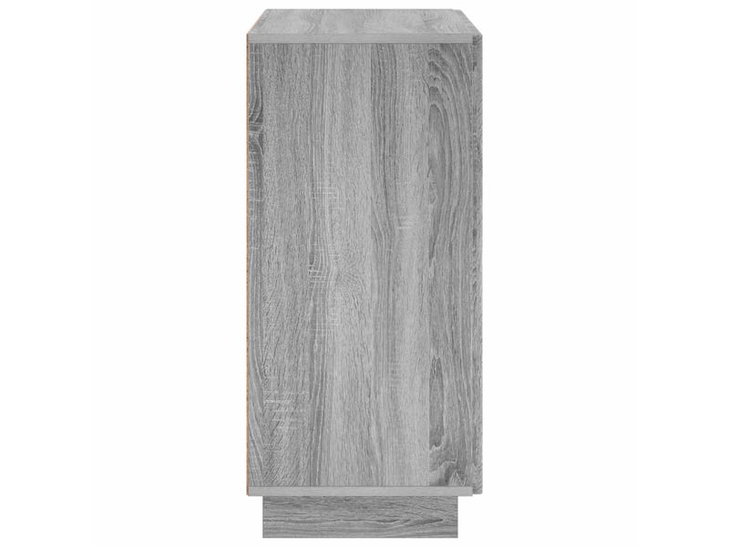  Buffet salon, buffet de rangement sonoma gris 67x34,5x75 cm bois d'ingénierie  - Conforama E