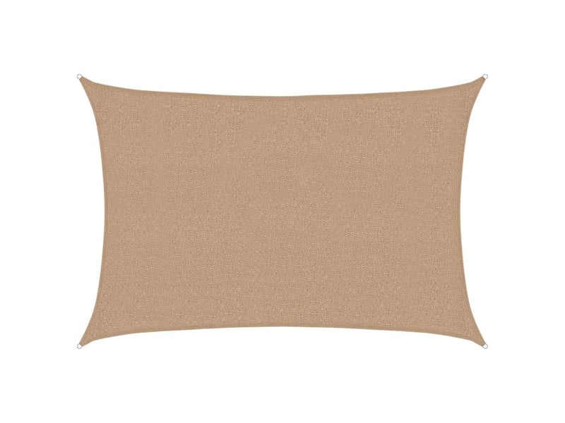  Voile d'ombrage - voile d'ombre - voile parasol 160 gm² taupe 2,5x3,5 m pehd  - Conforama A