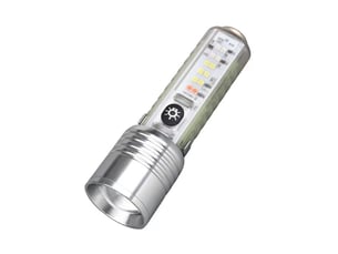 30w blanc laser mini zoom lampe de poche transparente avec porte-stylo aimant quatre source de lumière forte lampe de poche 11.83.42.1cm