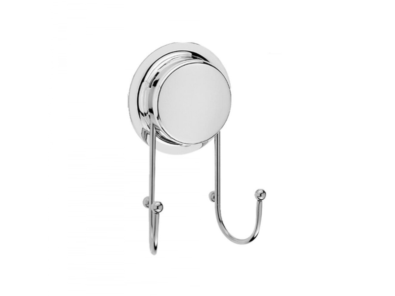 Crochet ventouse extra fort, mural en acier inoxydable pour cuisine et salle de bain (argenté, gris AM001272LJL - Conforama A