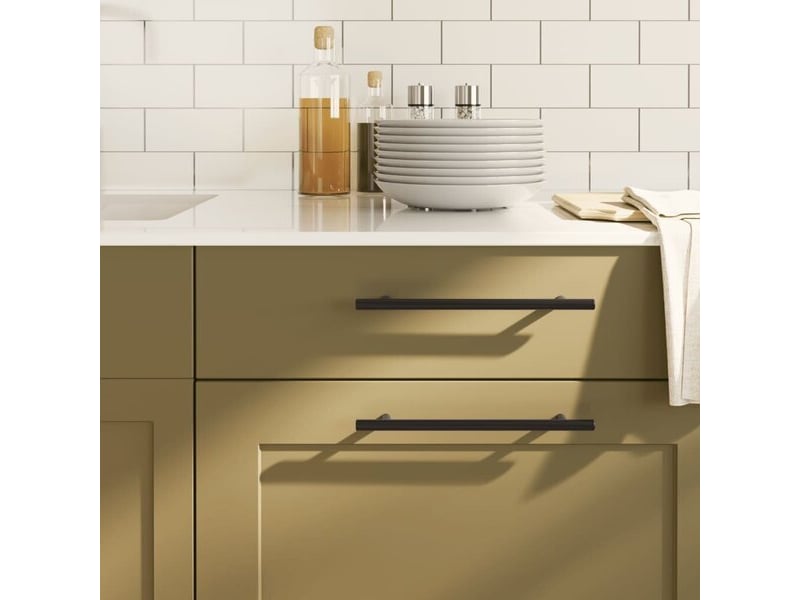  Tirant d'armoire, 192 mm, noir  - Conforama B