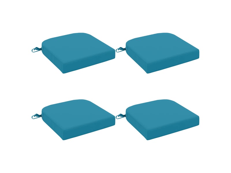  Lot de 4 coussins de siège, coussins d'assise soest 100 % polyester cf60771  - Conforama A