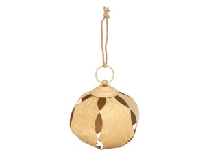 Susp boule metal or