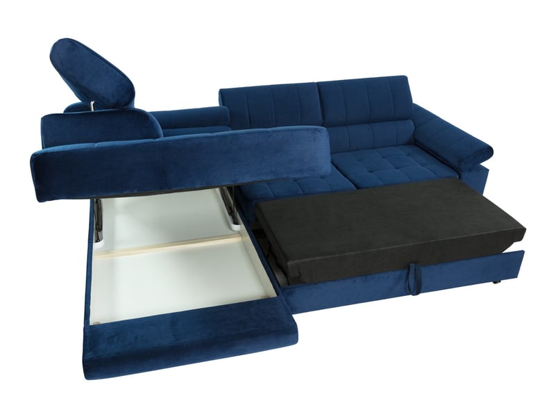  Canapé d'angle comfivo agnus, vert, fonction de couchage, 264x203x73cm  - Conforama E