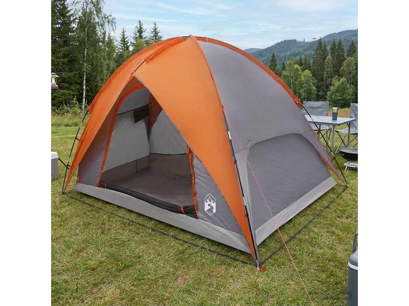  Tente de camping avec un abri imperméable 4 personne shl11531  - Conforama C