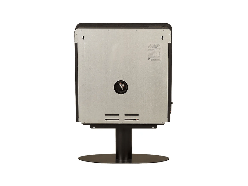  Poêle à granulés étanche corina 6 kw - blanc  - Conforama E