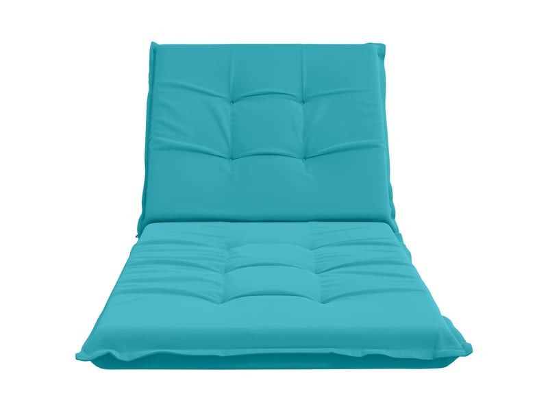  Coussin de transat, coussin pour bain de soleil gemert 100 % polyester turquoise cf56213  - Conforama D