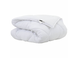 Duvet d'hiver - couette 220 x 155 x 0 cm hiver - couette polyester blanc respirant