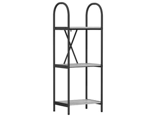 Étagère 3 niveaux, étagère de rangement 40 x 30 x 109 cm bois d'ingénierie shl7460