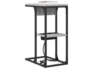 Table de chevet - cabinet de chevet - table de nuit gris sonoma 41,5 x 26 x 60,5 cm