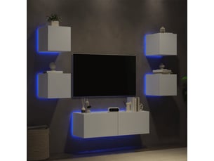 Meuble tv coloris blanc 30.5 cm <strong></strong>  <strong></strong>