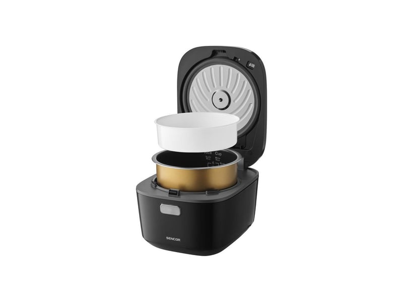  Cuiseur de riz induction 3 l 13 programmes cuisson vapeur maintien au chaud départ différé noir SEN8590669389483 - Conforama D