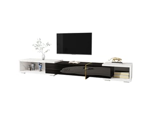 Meuble tv coloris bicolore 260 cm MODENVIE  