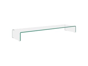 Meuble tv coloris transparent 120 cm <strong></strong>  <strong></strong>