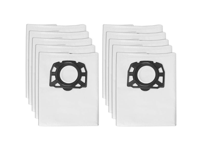 Lot de 10 sacs pour aspirateur karcher wd4 wd5 wd6 mv4 mv5 mv6 - Conforama A
