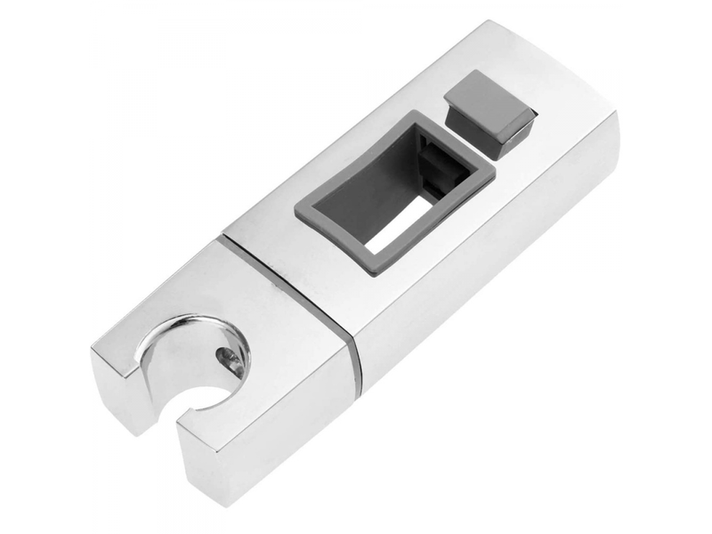  Support coulissant de pommeau de douche pour rail-18 x 30mm-rectangulaire, support de douche à main remplaçable carré  - Conforama A