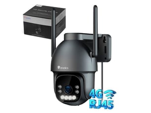 Camera de securite ptz 4k 8mp wifi avec nvr vision nocturne couleur ip66