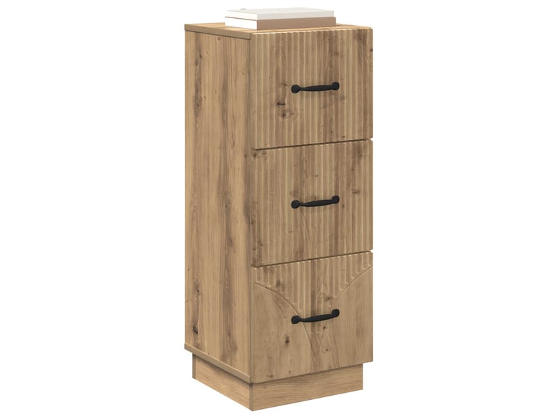 Armoire de rangement bureau, armoire à tiroirs 33 x 34.5 x 87 cm bois d'ingénierie shl4833 - Conforama C