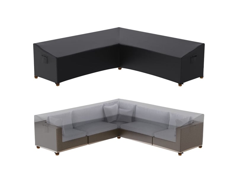  Housse pour mobilier de jardin en l – 290x290x85x78 cm  - Conforama A
