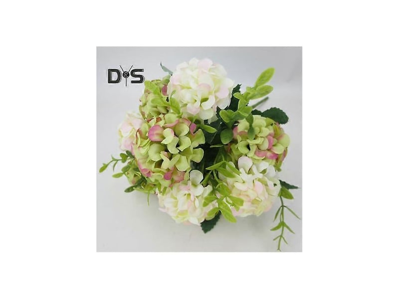  Fleur artificielle 1 pièce, inaltérable, composition florale en soie synthétique, décoration de bureauchampagne  - Conforama E