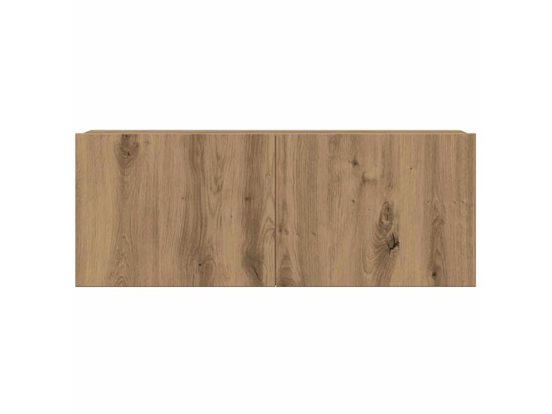  Ensemble de meuble tv - banc tv - meuble de rangement mural 4 pcs chêne artisanal  - Conforama E