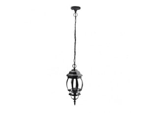 Suspension extérieure fabrilamp caelum e27 ip44 hauteur réglable noir