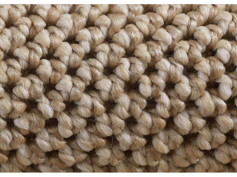 Tapis rond naturel aspect jute beige 160x160cm LOOM1601604300BEIGE - Conforama D