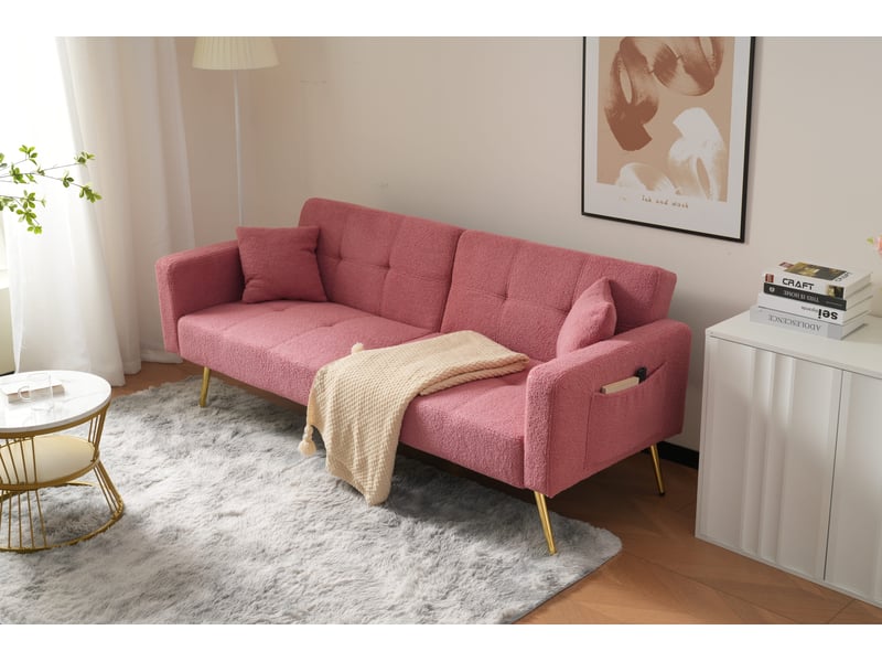  Canapé convertible, canapé-lit, pour intérieur, format adapté au salon, mobilier pour espace de vie, pour salon et séjour  - Conforama R