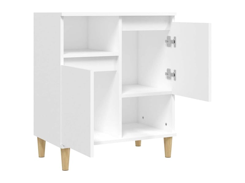  Buffet - bahut - meuble de rangement blanc 60x35x70 cm bois d'ingénierie  - Conforama E
